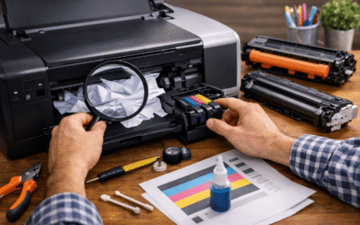 Les pannes d’imprimante les plus fréquentes et comment les réparer